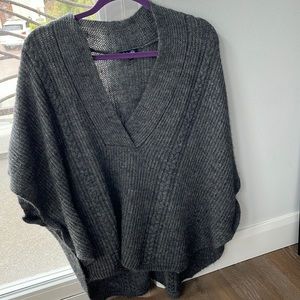 Womens sweater poncho